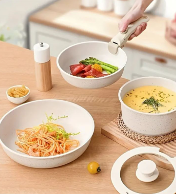 Juego Ollas Donnor Mango desmontable 5pc